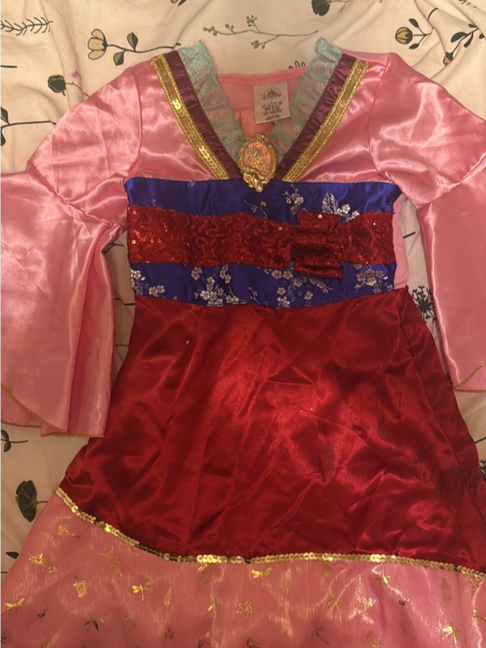 Disney Pink, Red & Blue Princess Dress Costume